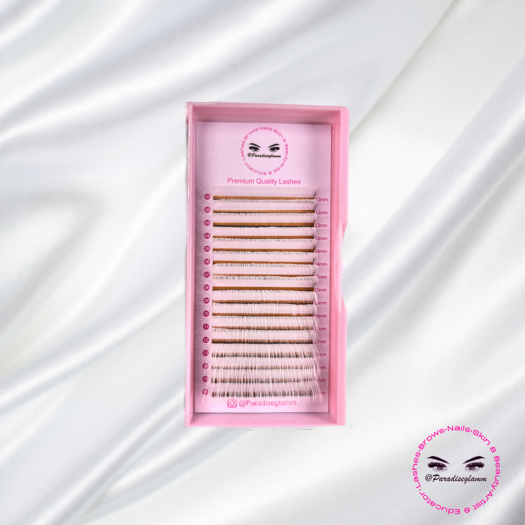 White Luxury Lash Tray