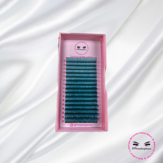 Turquoise Blue Luxury Lash Tray